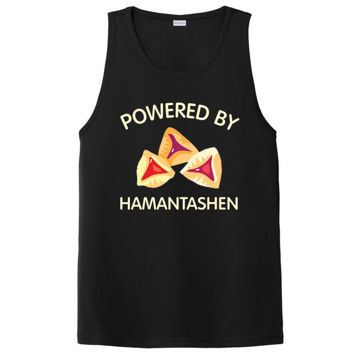 Powered By Hamantashen Happy Purim Costume Party Jewish PosiCharge Competitor Tank