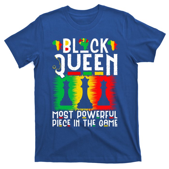 Proud Black History Month Black Queen Juneteenth Gift T-Shirt