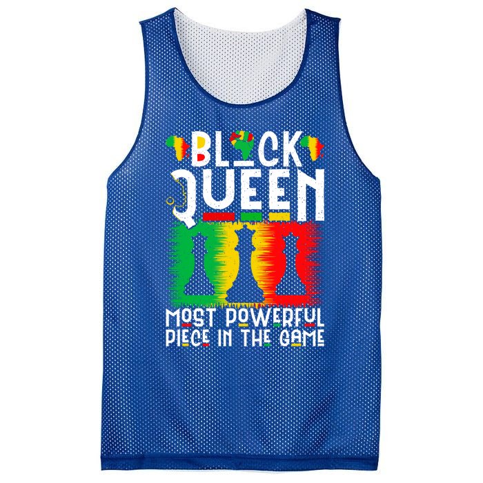 Proud Black History Month Black Queen Juneteenth Gift Mesh Reversible Basketball Jersey Tank