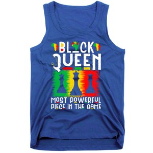 Proud Black History Month Black Queen Juneteenth Gift Tank Top