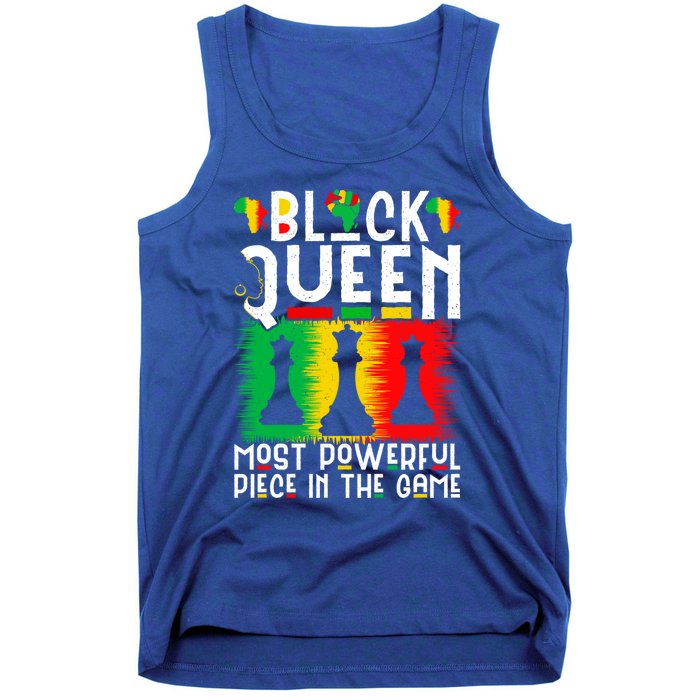 Proud Black History Month Black Queen Juneteenth Gift Tank Top