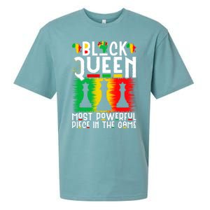 Proud Black History Month Black Queen Juneteenth Gift Sueded Cloud Jersey T-Shirt