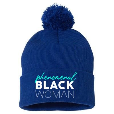 Phenoal Black History Month Feminist Cool Gift Pom Pom 12in Knit Beanie
