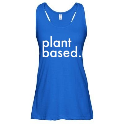 Plant Based Healthy Veganism Gift Ladies Essential Flowy Tank