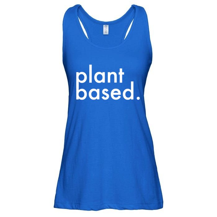 Plant Based Healthy Veganism Gift Ladies Essential Flowy Tank