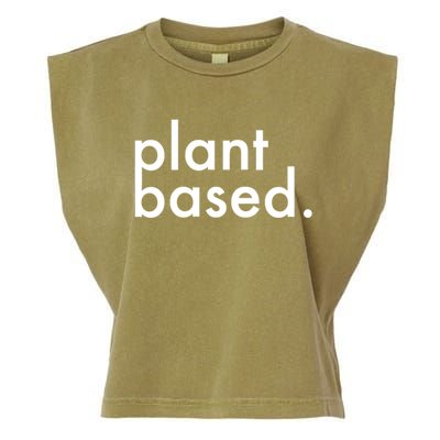 Plant Based Healthy Veganism Gift Garment-Dyed Women's Muscle Tee