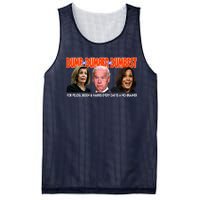 Pelosi Biden Harris Dumb And Dumber And Dumbest Funny Anti Biden Mesh Reversible Basketball Jersey Tank