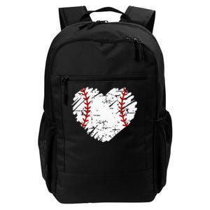 Pocket Baseball Heart Cute Softball Daily Commute Backpack