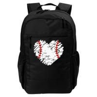 Pocket Baseball Heart Cute Softball Daily Commute Backpack