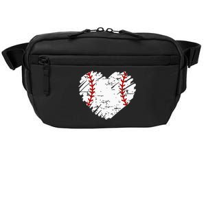 Pocket Baseball Heart Cute Softball Crossbody Pack