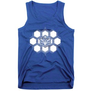 Proud Beekeeper Honeycomb Honeycute Giftbee Beekeeping Apiarist Great Gift Tank Top