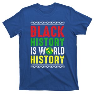 Proud Black History Month African Juneteenth World History Gift T-Shirt