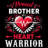 Proud Brother Heart Warrior Chd Awareness Congenital Defect Cooling Performance Crew T-Shirt
