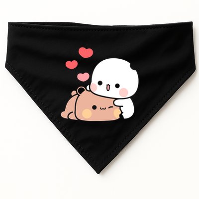 Panda Bear Hug Bubu Dudu Valentines DayS USA-Made Doggie Bandana