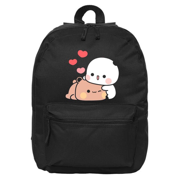 Panda Bear Hug Bubu Dudu Valentines DayS 16 in Basic Backpack