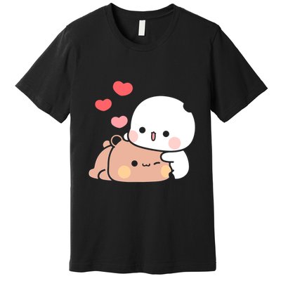 Panda Bear Hug Bubu Dudu Valentines DayS Premium T-Shirt