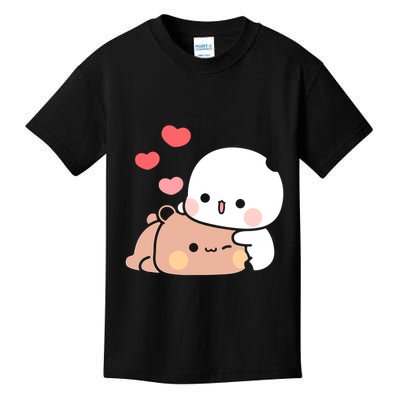 Panda Bear Hug Bubu Dudu Valentines DayS Kids T-Shirt