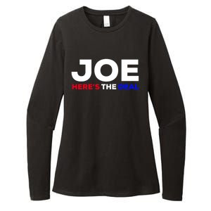 Pro Biden Here’S The Deal Joe Biden Supporter Cute Gift Womens CVC Long Sleeve Shirt