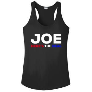 Pro Biden Here’S The Deal Joe Biden Supporter Cute Gift Ladies PosiCharge Competitor Racerback Tank