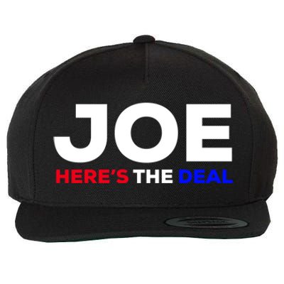 Pro Biden Here’S The Deal Joe Biden Supporter Cute Gift Wool Snapback Cap