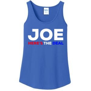 Pro Biden Here’S The Deal Joe Biden Supporter Cute Gift Ladies Essential Tank