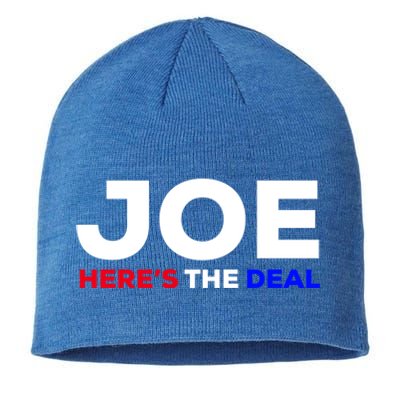 Pro Biden Here’S The Deal Joe Biden Supporter Cute Gift Sustainable Beanie