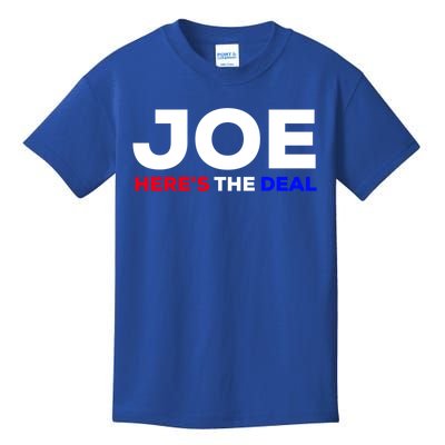 Pro Biden Here’S The Deal Joe Biden Supporter Cute Gift Kids T-Shirt