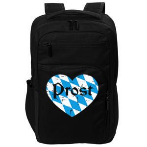 Prost Bavarian Heart Cute Oktoberfest Impact Tech Backpack