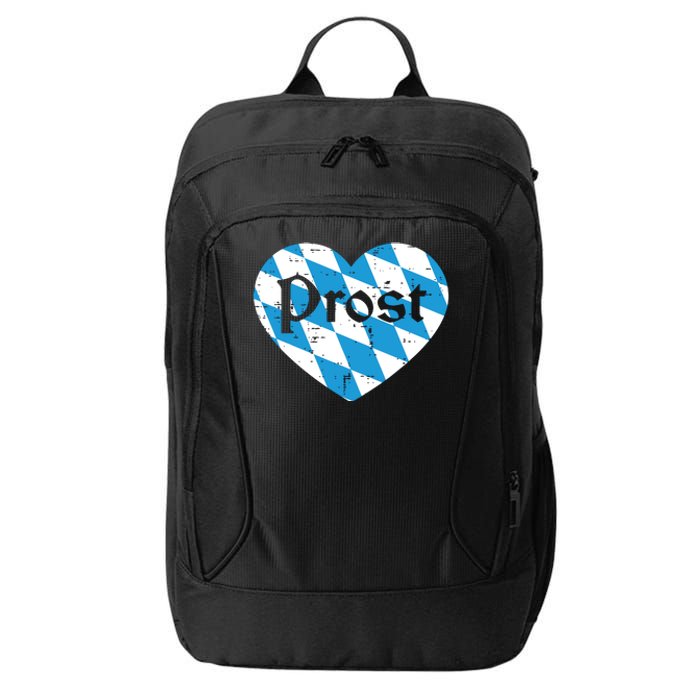 Prost Bavarian Heart Cute Oktoberfest City Backpack