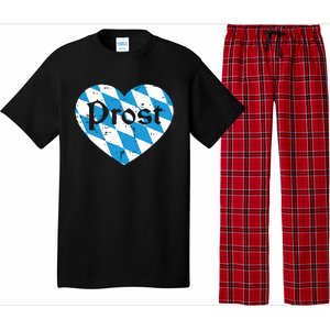 Prost Bavarian Heart Cute Oktoberfest Pajama Set