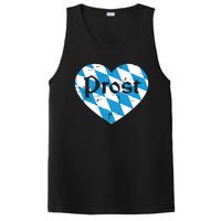 Prost Bavarian Heart Cute Oktoberfest PosiCharge Competitor Tank