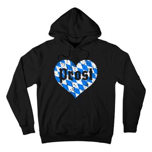 Prost Bavarian Heart Bayern Cute Oktoberfest Hoodie