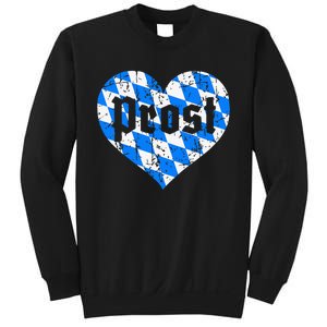 Prost Bavarian Heart Bayern Cute Oktoberfest Sweatshirt