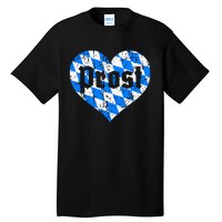 Prost Bavarian Heart Bayern Cute Oktoberfest Tall T-Shirt