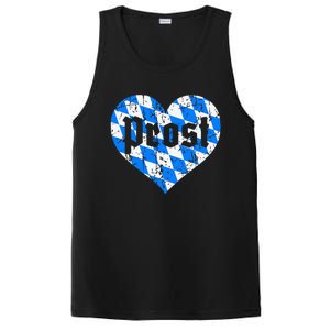 Prost Bavarian Heart Bayern Cute Oktoberfest PosiCharge Competitor Tank