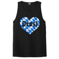 Prost Bavarian Heart Bayern Cute Oktoberfest PosiCharge Competitor Tank