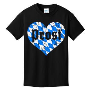 Prost Bavarian Heart Bayern Cute Oktoberfest Kids T-Shirt