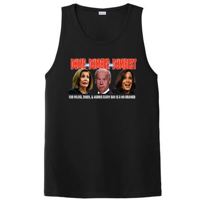 Pelosi Biden Harris Are Dumb & Dumber & Dumbest PosiCharge Competitor Tank