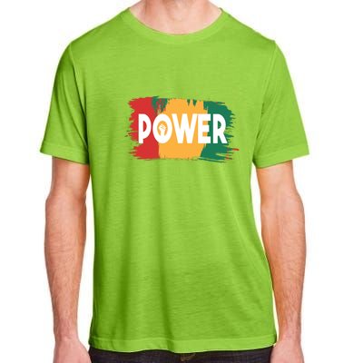 Power Black History Freedom Gift For Black History Month Adult ChromaSoft Performance T-Shirt