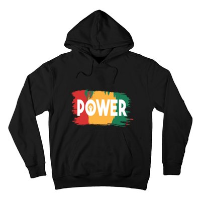 Power Black History Freedom Gift For Black History Month Hoodie