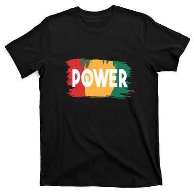 Power Black History Freedom Gift For Black History Month T-Shirt