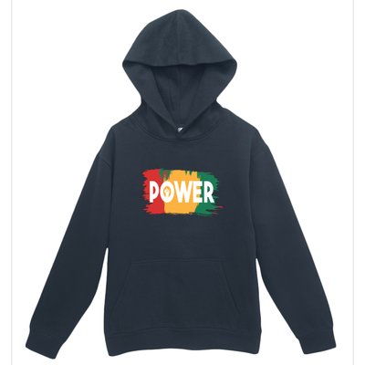 Power Black History Freedom Gift For Black History Month Urban Pullover Hoodie