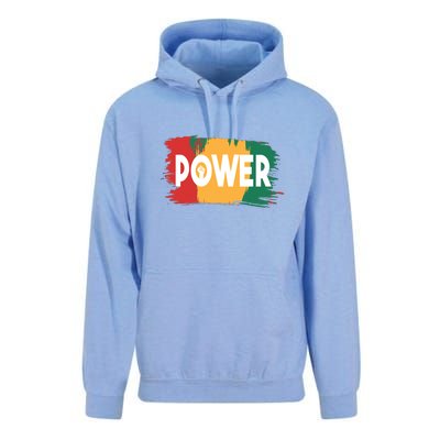 Power Black History Freedom Gift For Black History Month Unisex Surf Hoodie