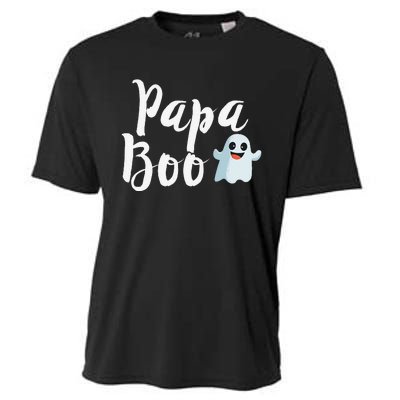 Papa Boo Halloween Family Matching Ghost Dad Cooling Performance Crew T-Shirt