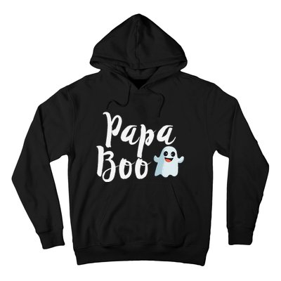 Papa Boo Halloween Family Matching Ghost Dad Hoodie