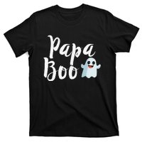 Papa Boo Halloween Family Matching Ghost Dad T-Shirt