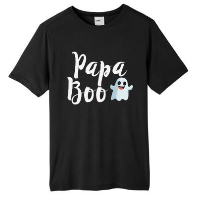 Papa Boo Halloween Family Matching Ghost Dad Tall Fusion ChromaSoft Performance T-Shirt