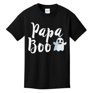 Papa Boo Halloween Family Matching Ghost Dad Kids T-Shirt