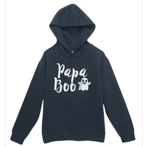 Papa Boo Halloween Family Matching Ghost Dad Urban Pullover Hoodie