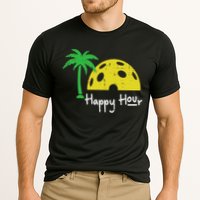 Pickle Ball Happy Hour Palm Tree Pickleball Women Cooling Performance Crew T-Shirt